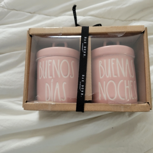 Rae Dunn Other Rae Dunn Mini Canisters Buenos Dias And Buenas